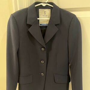 Tredstep Symphony Girls Equestrian Navy Show Coat Size 10